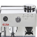 Lelit Anita Máquina de Café - Con Espumador de Leche & Molinillo Integrado - 2,7 litros - PL042EMI-2G80 - Acero Inoxidable Pulido