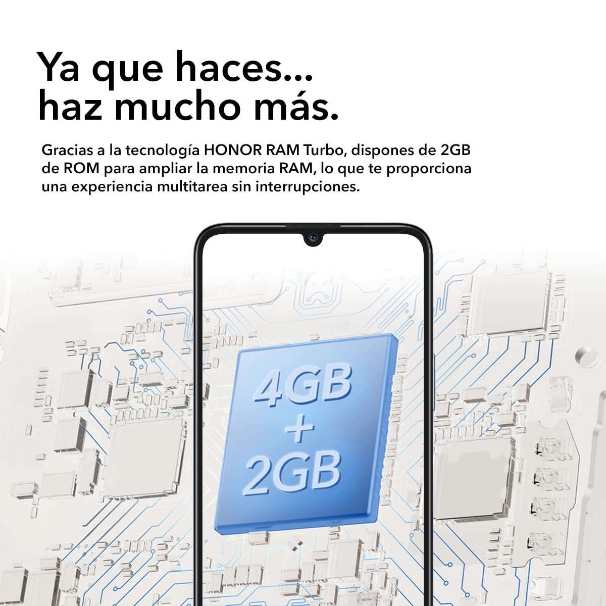 HONOR Smartphone, Midnight Black, 4+128