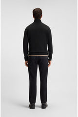 BOSS Zetrust, Sudadera para Hombre, Black1, L