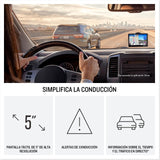 Garmin Drive 53 EU - Navegador GPS con mapas de por Vida, Pantalla de 5'' de Alta resolución y tráfico en Directo