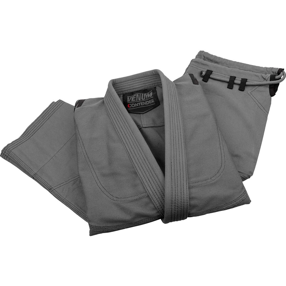Venum Contender EVO BJJ Gi-Gris Oscuro-A2, 2 Unisex Adulto