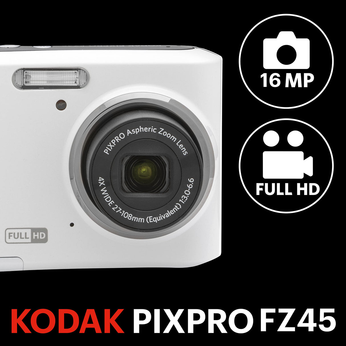 Kodak Friendly Zoom FZ45 Blanco