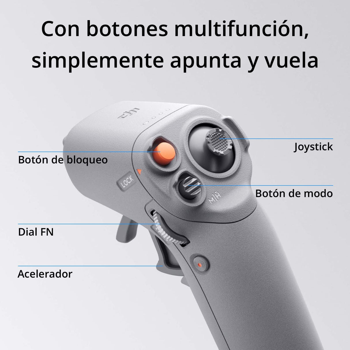 DJI Goggles 2 Pack de Movimiento, Gafas FOV para Dron, Pantallas Micro-OLED, Transmisión O3+ Baja Latencia