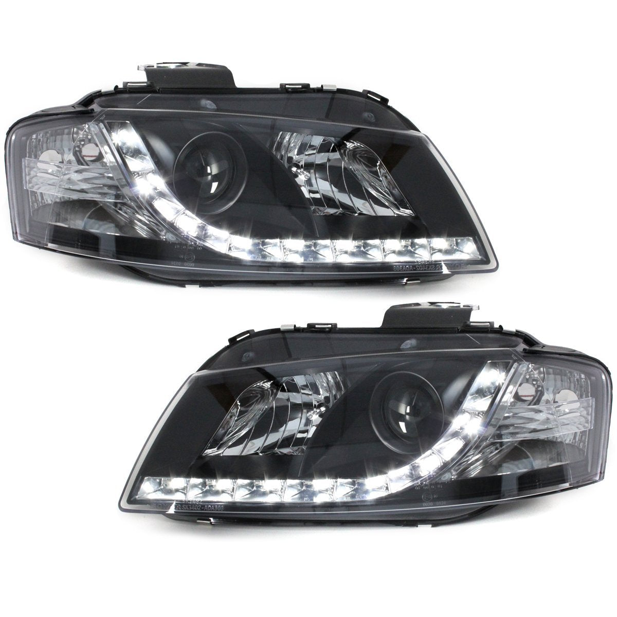 Sonar SK3480-ADA303-CJM - Faros delanteros diurnos, Color Negro