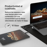 Belkin Connect - Estación de acoplamiento USB-C 11-en-1 Dock Pro (compatible con 3 monitores, Silicon Motion, Macbook, Windows, Chromebook, PD de 100 W, transferencia de 10 Gb/s, Ethernet de 2,5 Gb/s,