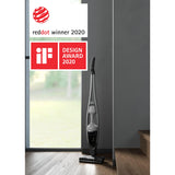 AEG AS62CB25UG Clean 6000 Aspiradora Sin Cable, 25,2 V, Autonomía de 55 min, Tecnología Brushrollclean, Carga en 4,5 h, Depósito de 0,35 L, Tecnología Cyclonic, 3 Accesorios, Gris