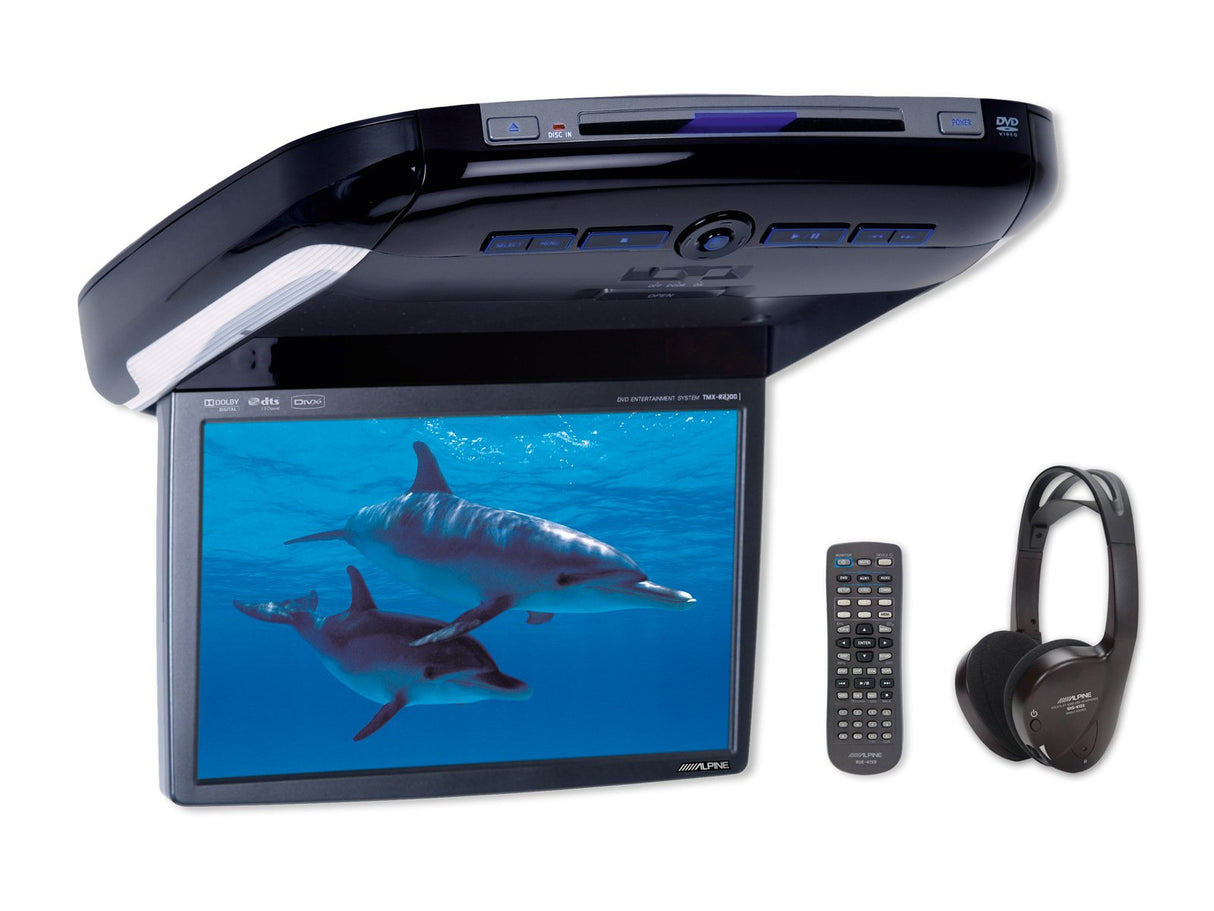 Alpine PKG-2100P - Monitor de techo de 10.2 pulgadas con reproductor DVD
