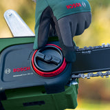 Bosch sierra de cadena con bateríaAdvancedChain 36V-35-40 (para cortar madera dura resistente; sistema de 36 voltios; velocidad de la cadena: 14 m/s; sin batería)