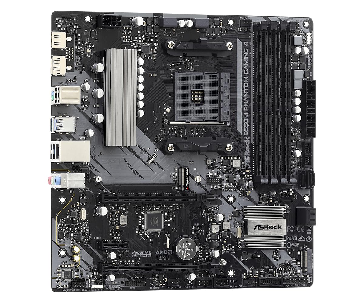 ASROCK B550M Phantom Gaming 4 AM4 DDR4 MATX Retail