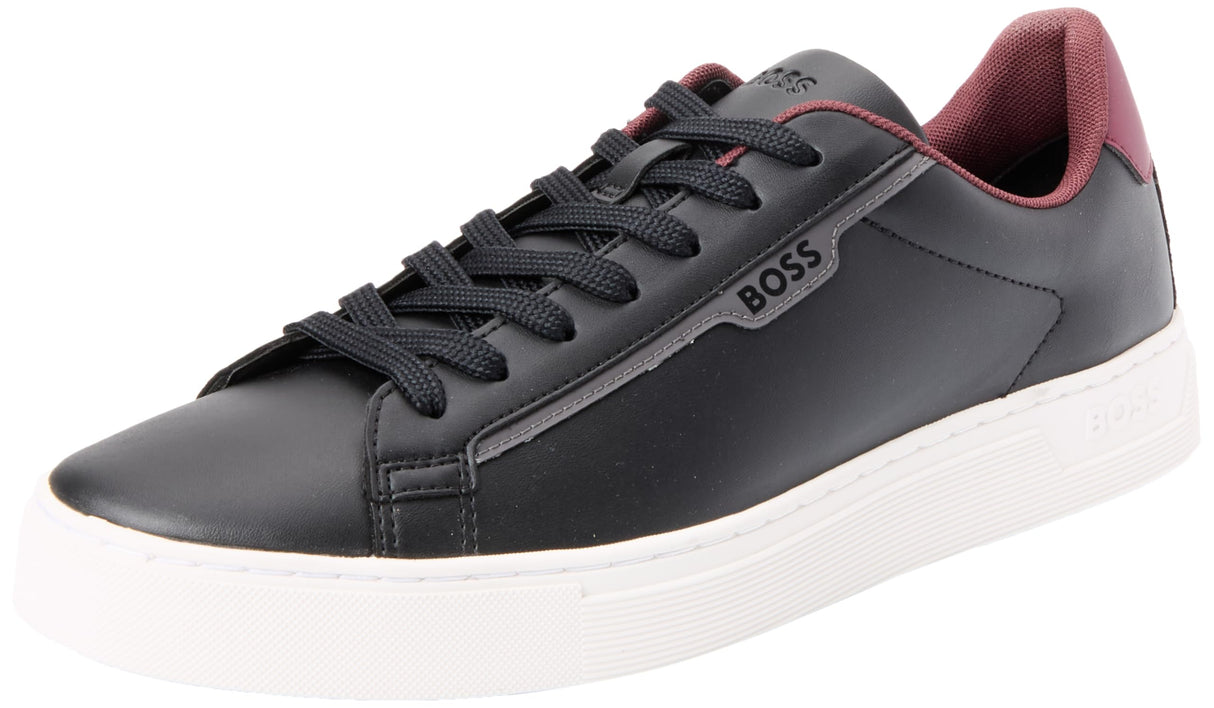 BOSS Rhys_Tenn_pusdth, Tenis Hombre, Black, 42 EU