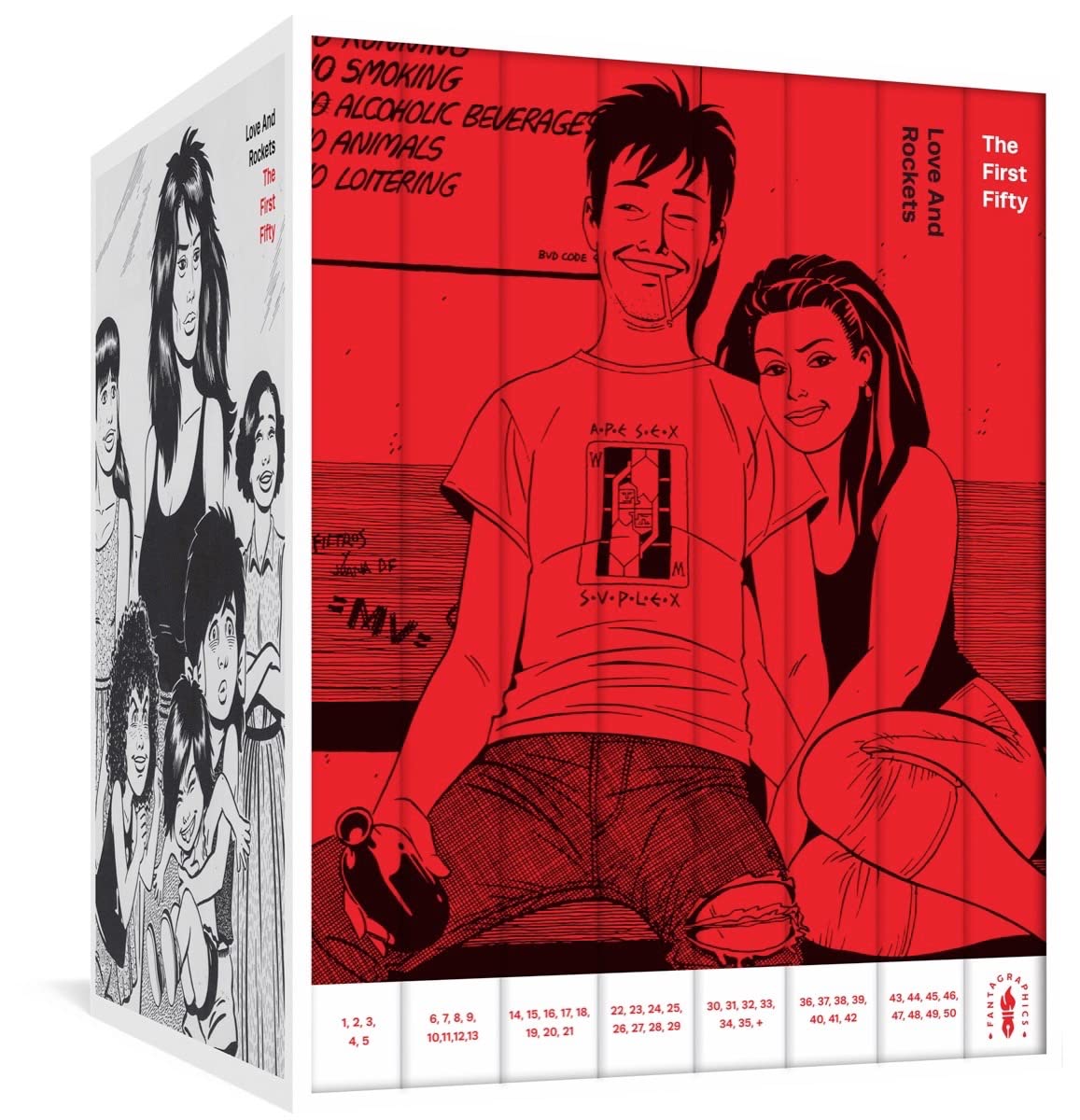 The Classic Love and Rockets 40th Anniversary Slipcase Set: The Classic 40th Anniversary Collection: 1-50 (The Love and Rockets Collection)