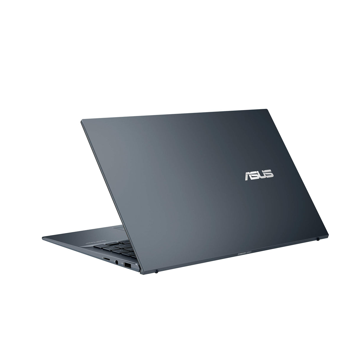 ASUS ZenBook 14 Ultralight UX435EAL-KC096T - Portátil de 14" Full HD (Intel Core i7-1165G7, 16GB RAM, 512GB SSD, 32GB Intel Optane, Intel Iris Xe Graphics, Sin SO) Gris Pino - Teclado QWERTY español