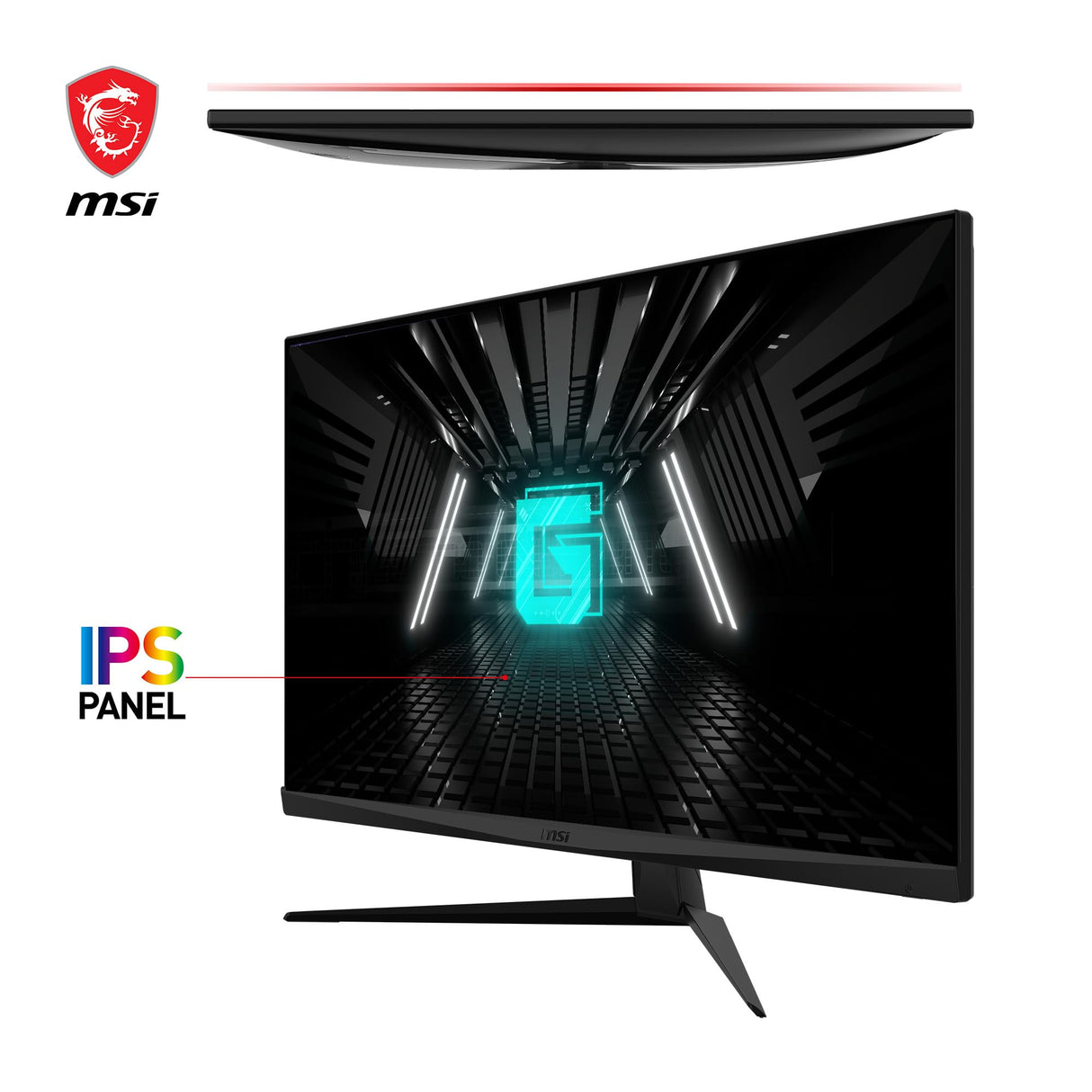 MSI G321Q Monitor Gaming WQHD de 32 Pulgadas, Panel IPS 2560 x 1440, 170 Hz / 1ms, sRGB 123%, Preparado para HDR, Soporte Ajustable en inclinación, DP 1.2a, HDMI 2.0b