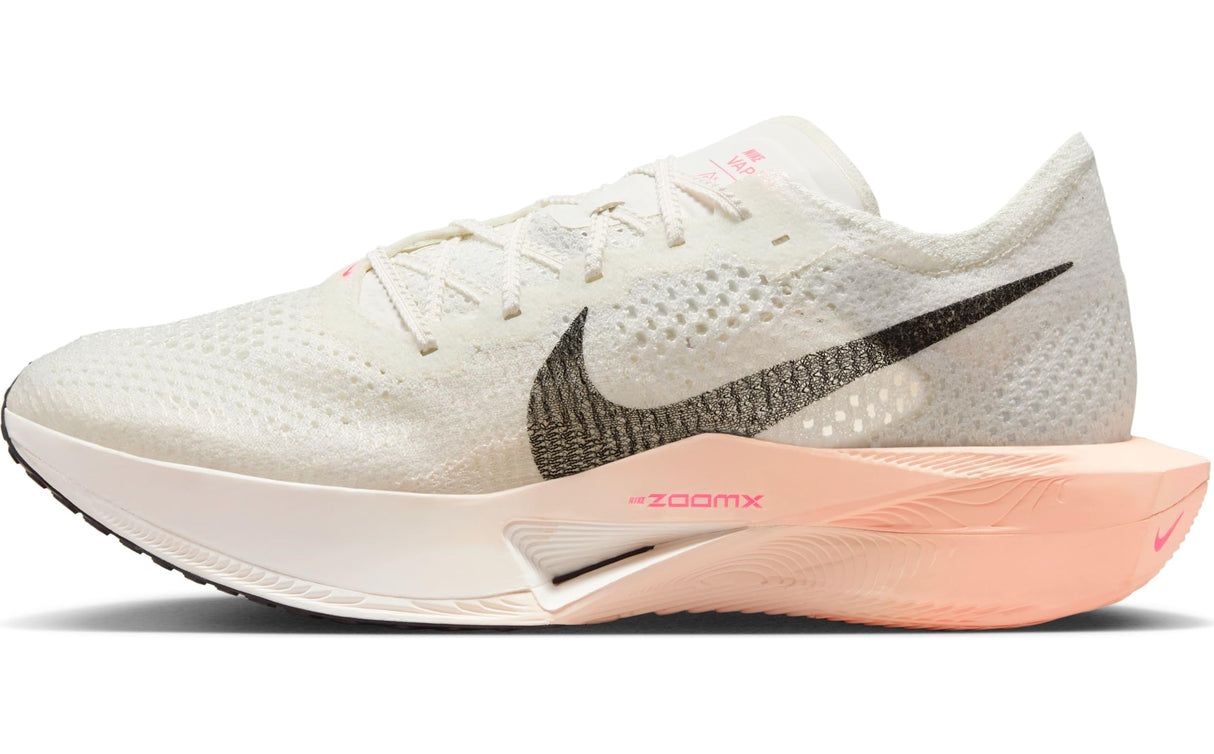 NIKE Vaporfly 3, Sneaker Hombre, Sail Black Crimson Tint Guayaba Ice, 43 EU