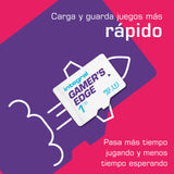 Integral Tarjeta Micro SD Gamer's Edge de Integral 1TB para Nintendo Switch - Carga, Guarda y almacena con rapidez Juegos, DLC y Datos, creada para Nintendo Switch, Switch Lite y Switch OLED.
