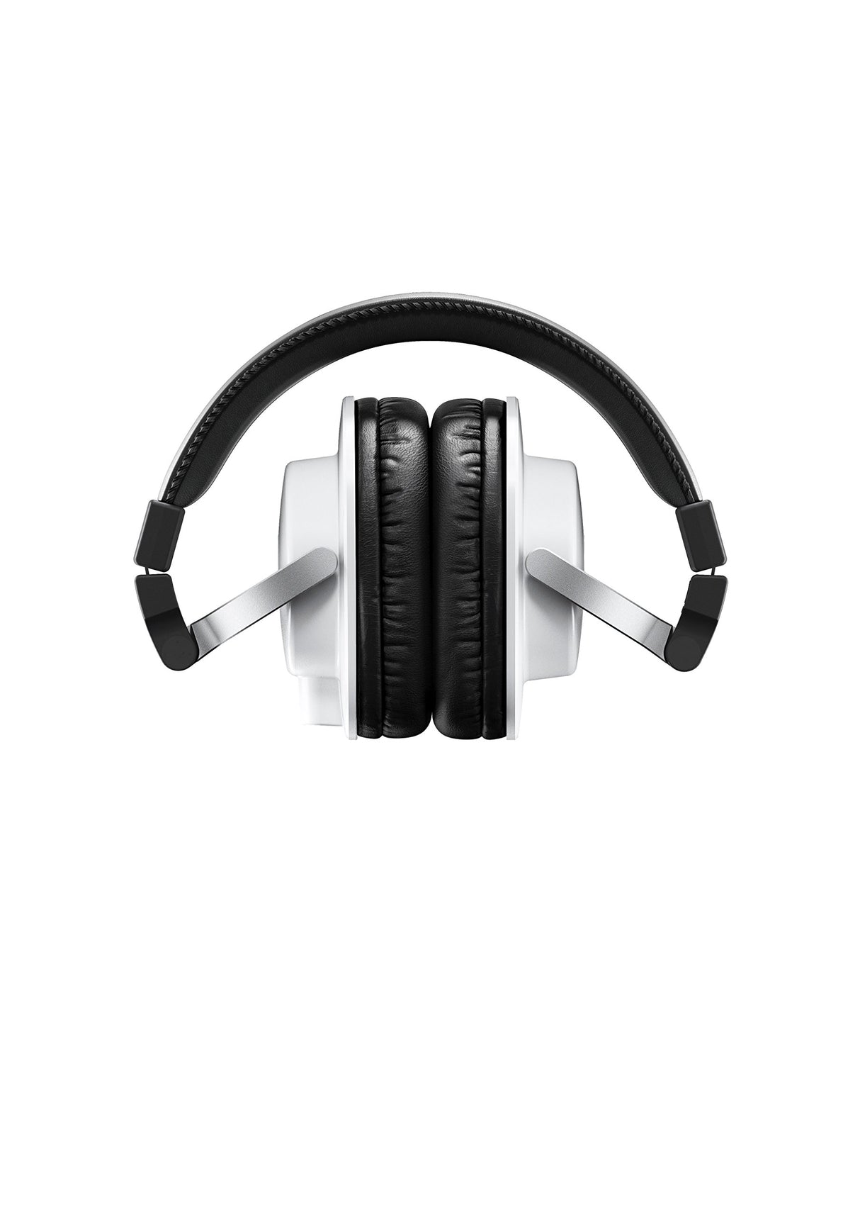 Yamaha HPH-MT5 Auriculares de estudio - Auriculares de monitorización plegables con cable de 3 m y adaptador para jack estéreo estándar de 6,3 mm, blanco