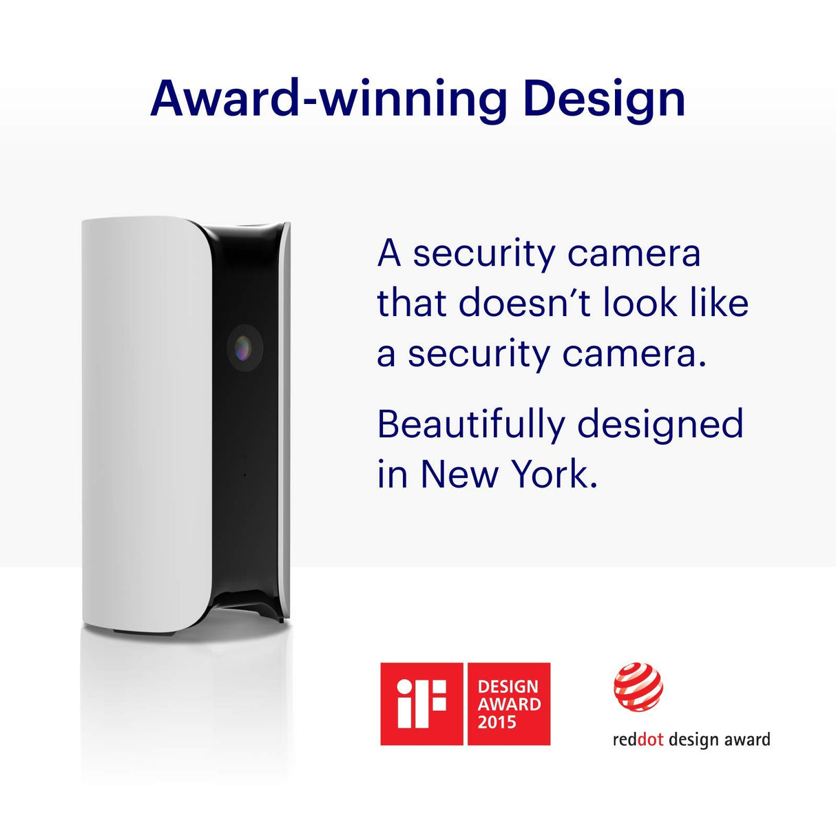 Canary: Sistema de seguridad inteligente con cámara HD - Blanco