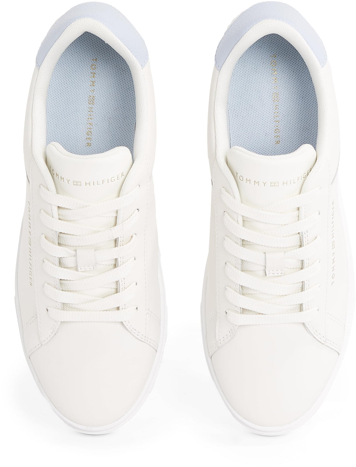 Tommy Hilfiger Runner Sneaker Mujer Essential Low Top, Marfil (Ancient White), 38