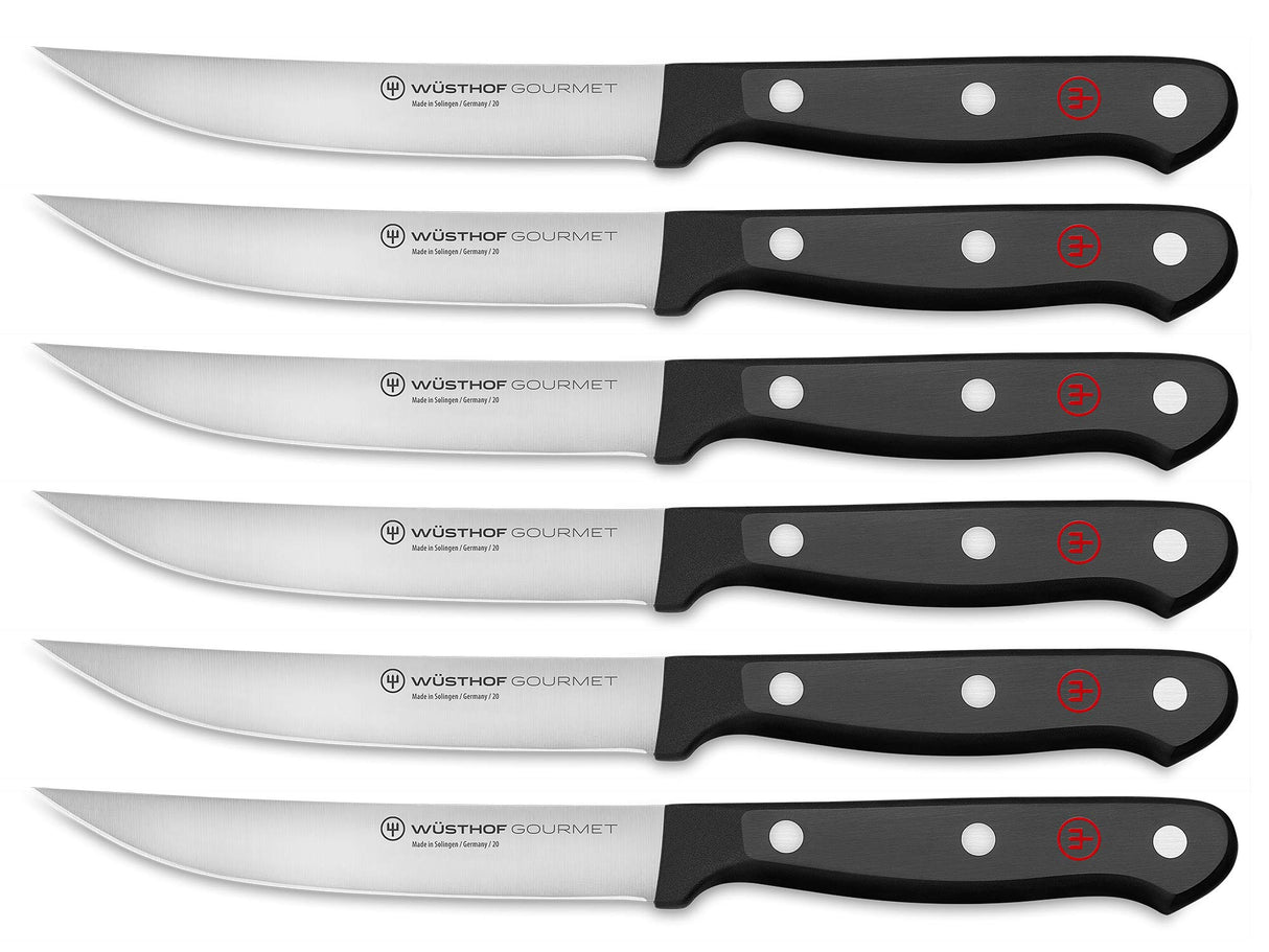 WÜSTHOF Gourmet Juego de 6 cuchillos bistec