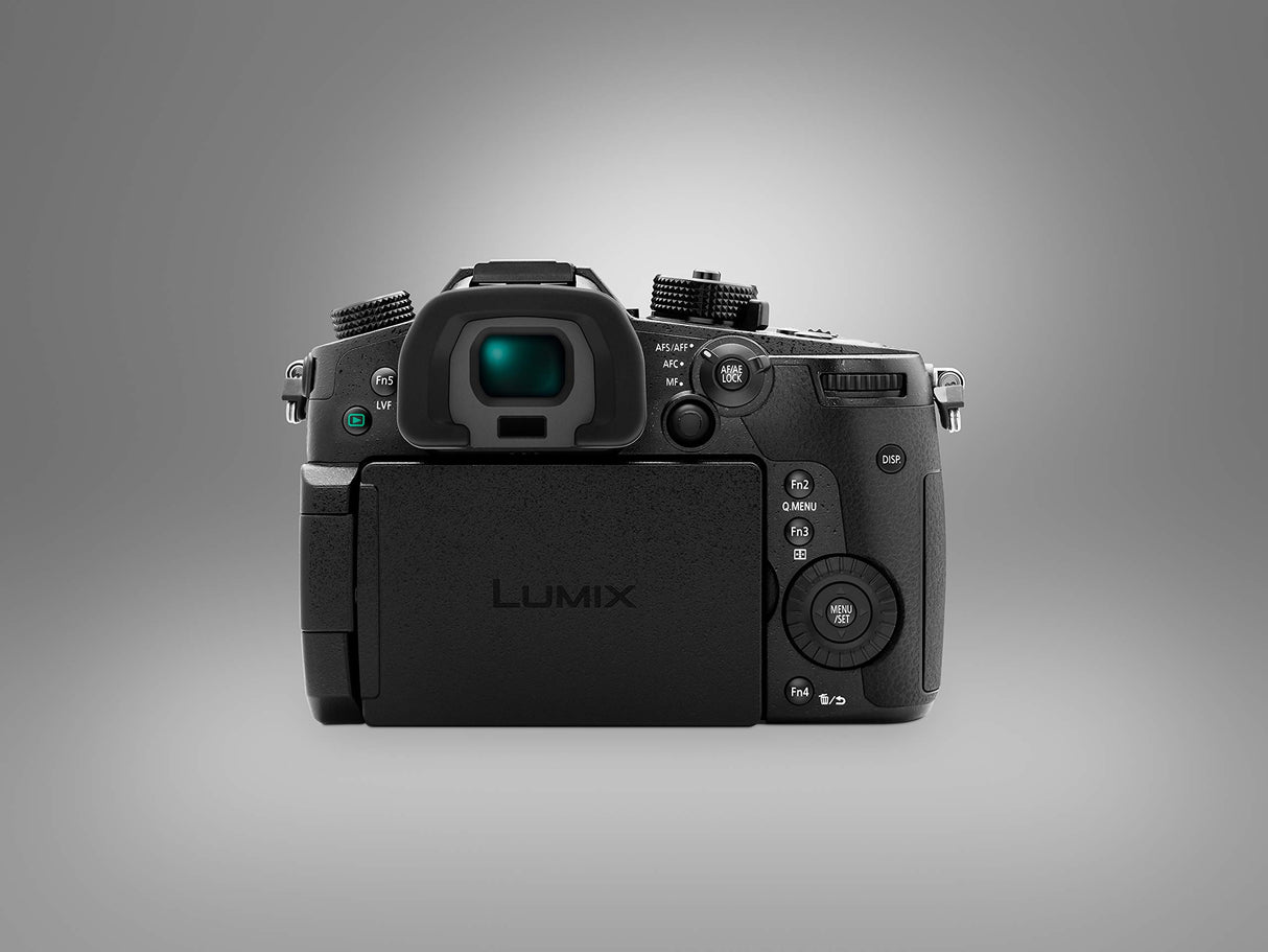 Panasonic Lumix DC-GH5 Cuerpo MILC 20,3 MP Live MOS 5184 x 3888 Pixeles Negro - Cámara digital (20,3 MP, 5184 x 3888 Pixeles, Live MOS, Full HD, Pantalla táctil, Negro)
