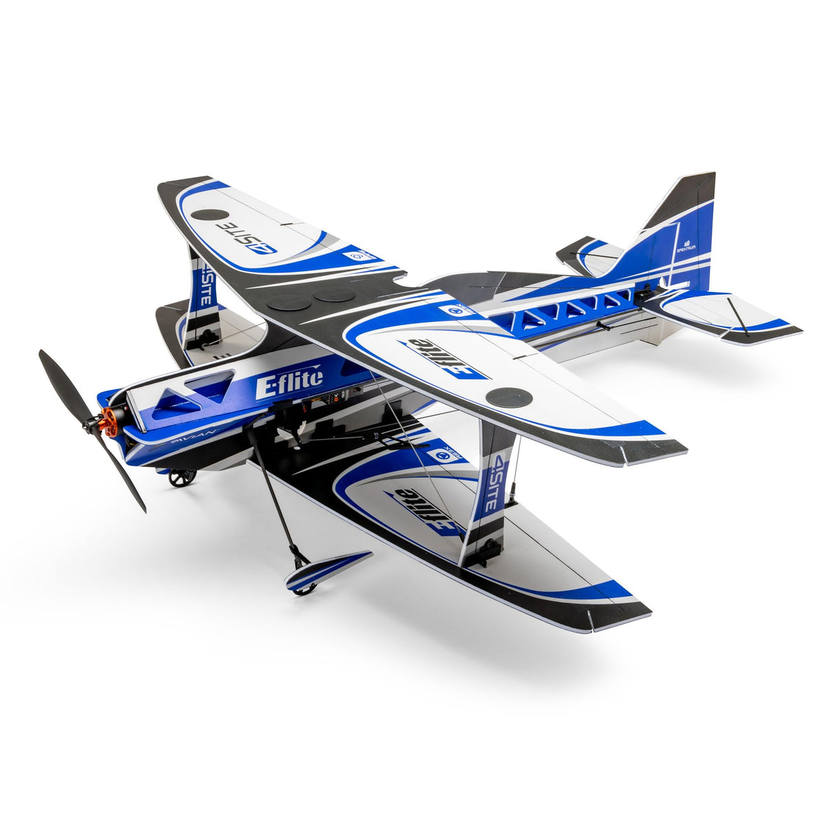 E-Flite 4 sitios Flat Foamy 800 mm Bind N Fly, AS3X, Safe Select estabilización, avión teledirigido para Acrobacias aéreas agresivas y lentas para Interiores y Exteriores