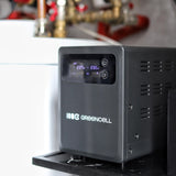 Green Cell SAI 1200 W 2000 VA PowerCore, Fuente de alimentación de Emergencia con Pantalla LCD, AVR UPS con Onda sinusoidal Pura, conexión de batería Externa, protección contra sobretensión
