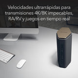 NETGEAR Nighthawk WiFi Router 7 Router | Tri-Band | Security Features, BE18000 Wireless Speed | 10 Gig Internet Port - Covers up to 250 m², 150 Devices (RS600)