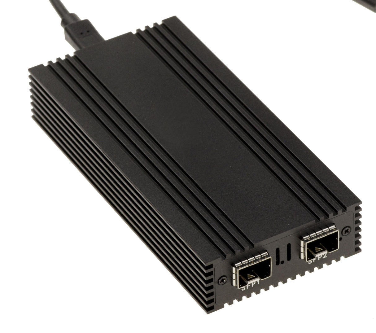 KALEA-INFORMATIQUE Cable Adaptador USB 4 Thunderbolt 3 10G a Red de Fibra 2 Puertos SFP+ con chipset Intel I82599