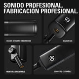 Elgato Wave DX - Micrófono XLR dinámico, patrón cardioide, reducción de Ruido, optimizado para Voz para podcasts, Streaming y retransmisiones, sin Amplificador de señal, para Mac y PC