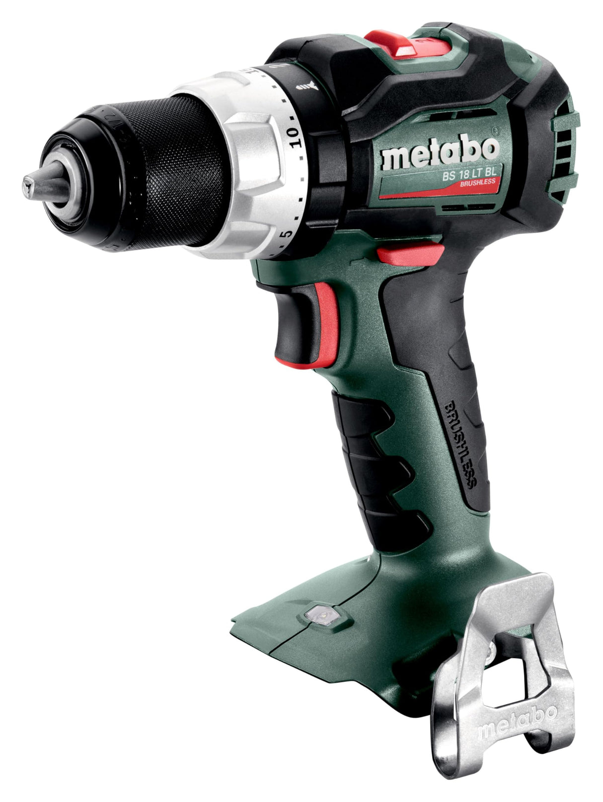 Metabo Taladro atornillador inalámbrico BS 18 LT BL (602325890) 18 V; caja de cartón, voltaje de la batería: 18 V, par máximo suave: 34 Nm, par máximo de torsión duro: 75 Nm