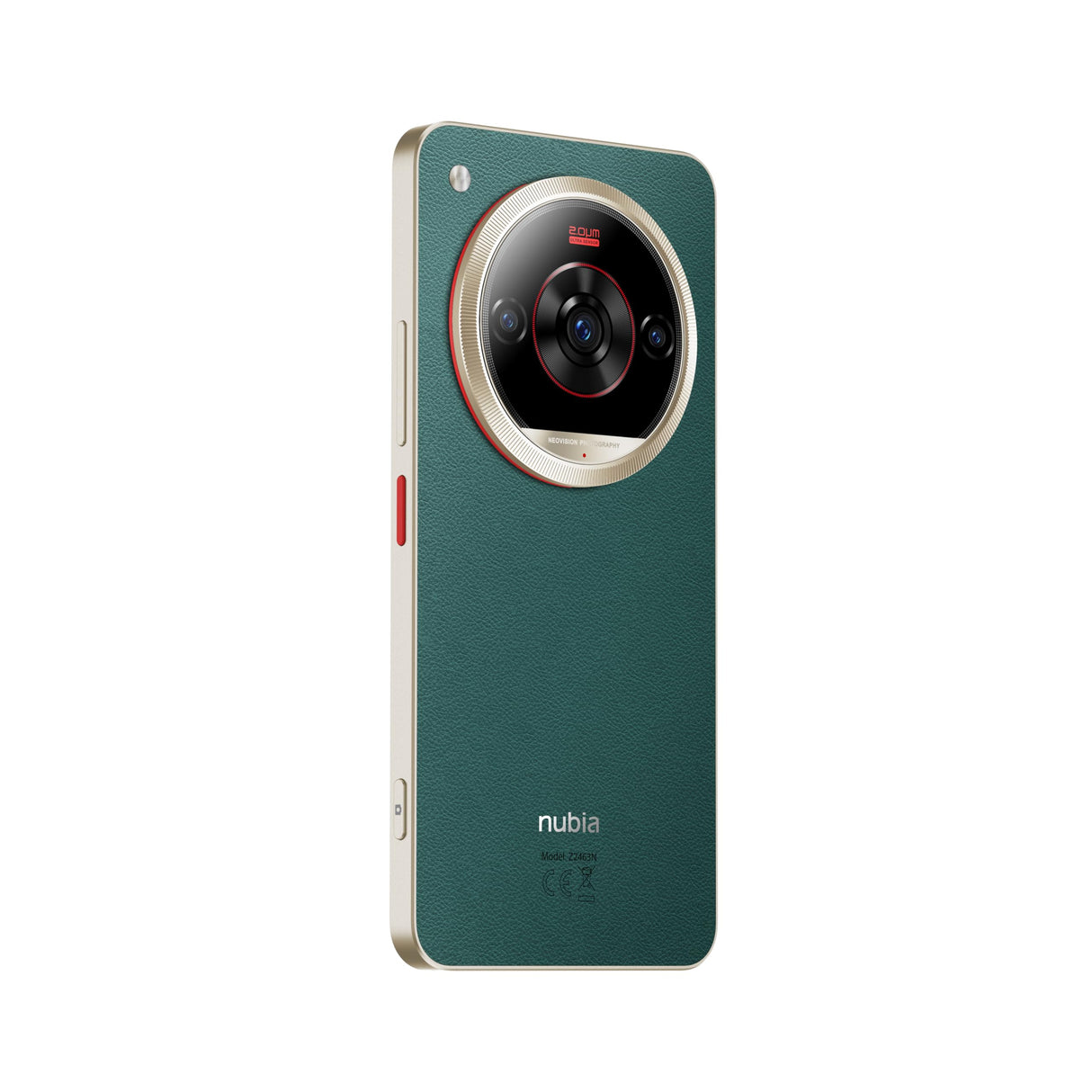 ZTE Nubia Focus 2 Ultra 5G, Smartphone Libre con IA, 8GB+512GB, Lente Giratorio, Pantalla AMOLED 6,8", Cámara 50MP con IA, Botón Capturador, Batería 5000mAh, Android 15, Incluye Funda, Verde