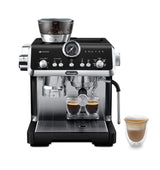 De'Longhi La Specialista Opera EC9555.BK, cafetera espresso con molinillo de café integrado, función de preparación fría, incluye barra de vapor para espumar leche, incluye accesorios juego de