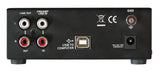 Dynavox UPR-2.0 preamplificador de Phono, para Tocadiscos con Sistemas de cápsulas MM, Salida USB para digitalizar Discos de Vinilo, Negro