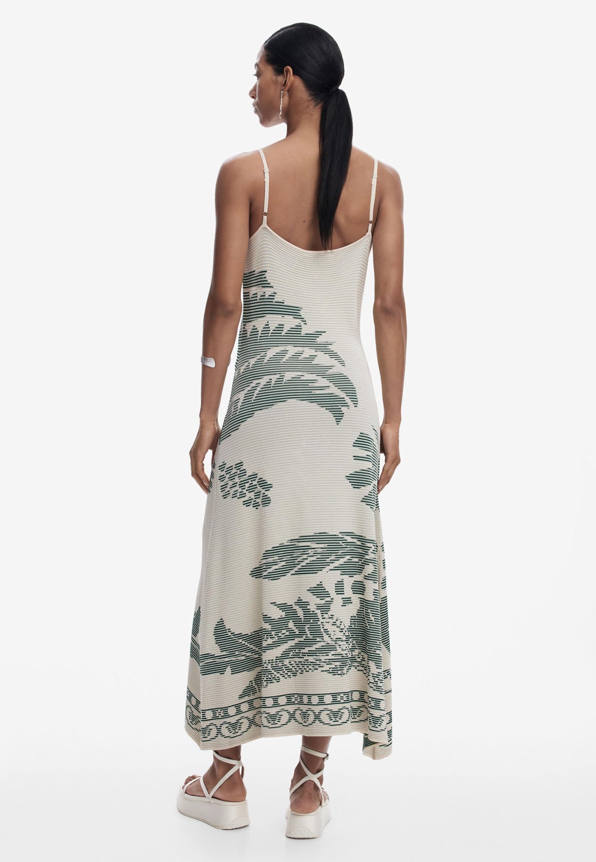Desigual Vest_Marsella Casual Dress, Blanco, S Women's