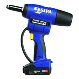Gesipa PowerBird Pro Gold Edition CAS 1679665 - Remachadora sin batería (20.000 N, para remaches ciegos de hasta 6,4 mm de diámetro, motor sin escobillas)