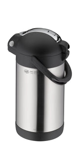 Alfi 30887020300 - Jarra dispensadora de Bebidas, 3 l, Acero Inoxidable Mate, Color Gris y Negro