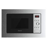 Taurus MO20IXD - Microondas digital encastrable, 20L capacidad, 800W, grill 1000W, 5 niveles de potencia, botón inicio rápido, 8 menús automáticos, temporizador hasta 35 min, fácil instalación, inox