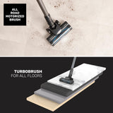 Taurus – Aspirador sin Cable Homeland Ideal Touch, Batería extraíble, Carga Rápida, 180W, 35 min autonomía, Filtro HEPA, Turbo Brush, LED, Pantalla Digital, Depósito 600ml, Accesorios