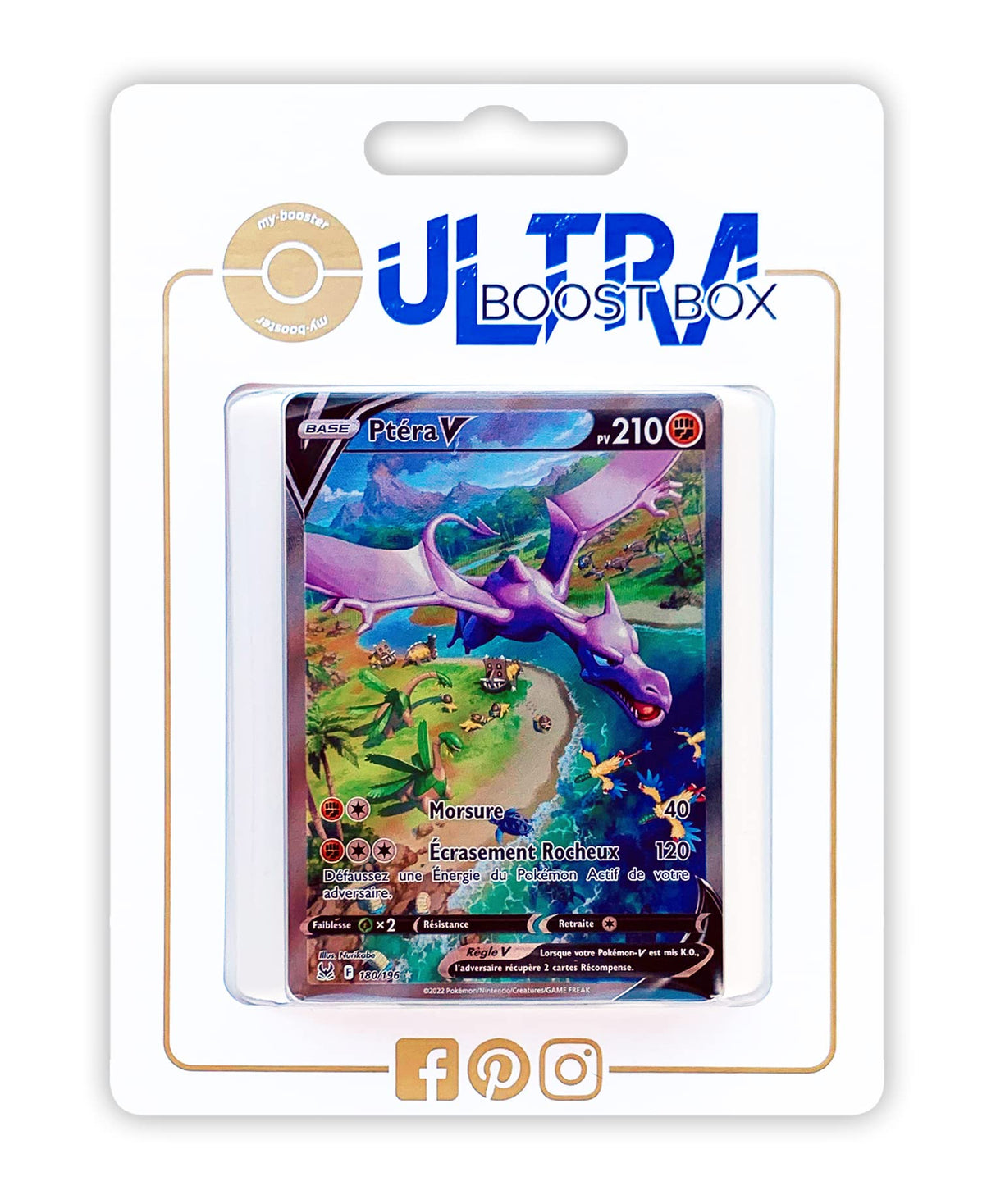 my-booster- Pokémon Company SWSH11-FR-UB-180, Multicolor