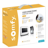 somfy 1870996 - Videoteléfono V350, con Pantalla de 7 Pulgadas, Visión Nocturna, Cámara Gran Angular, Memoria de Imagen, para Controlar hasta 5 Equipos Motorizados RTS, Configuración fácil