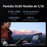 HUAWEI MateBook X Pro Core Ultra, 980 g Ultraligero, Procesador IntelCore Ultra 9, 14,2 Pulgadas, Pantalla OLED Flexible, 32GB + 2TB, Azul Morandi