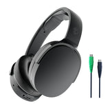 Skullcandy Hesh EVO Cascos Over-Ear Inalámbricos, 36 h de Autonomía, Micrófono, Compatibles con iPhone Android y Dispositivos Bluetooth - Negro
