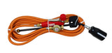 Pack con 1 Quemador Acero 100kW + 1 Collar de 500 mm + 1 Empuñadura + 10 m de Tubo 963/10 + 1 Regulador de Presión - Antorcha de Soldadura - Kit de Soldadura - Repuesto Soldadura - EXPRESS