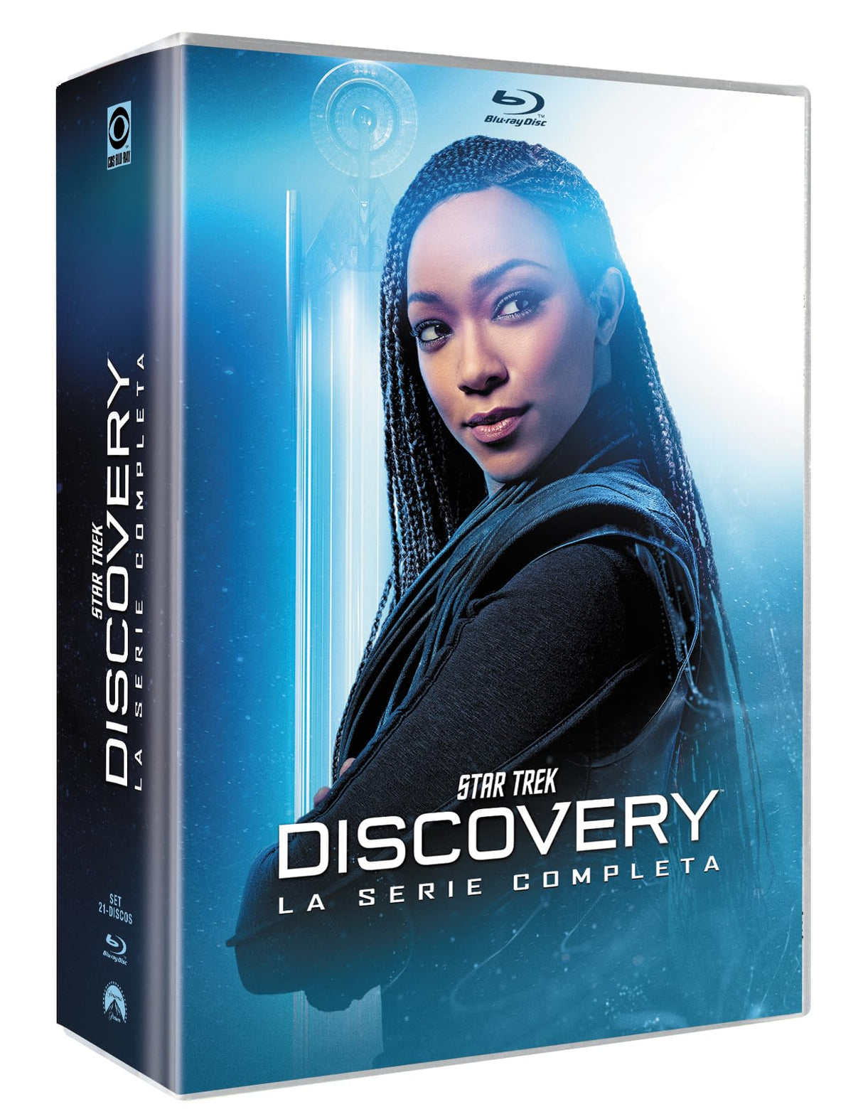 Star Trek Discovery - Serie Completa Temporadas 1-5 (Blu-ray) (21 discos)