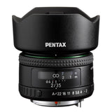 HD PENTAX-FA35mmF2 Versátil Objetivo Gran Angular con Recubrimiento HD Que minimiza Reflejos Recubrimiento SP Que Evitar Manchas Lente asférica híbrida para imágenes más claras y con Mayor Contraste