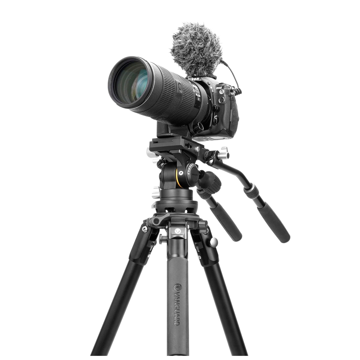 Vanguard Alta Pro 3VRL 303AV18 - Trípode de vídeo de Carbono con Base niveladora