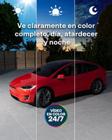 Arlo Ultra 3, Cámara de Vigilancia Exterior WiFi 4K UHD, Reconocimiento por IA, Vsión Nocturna a Color, Audio bidireccional, Funciona con Alexa, Prueba de Secure App incluida, 4 Cámaras + Smarthub