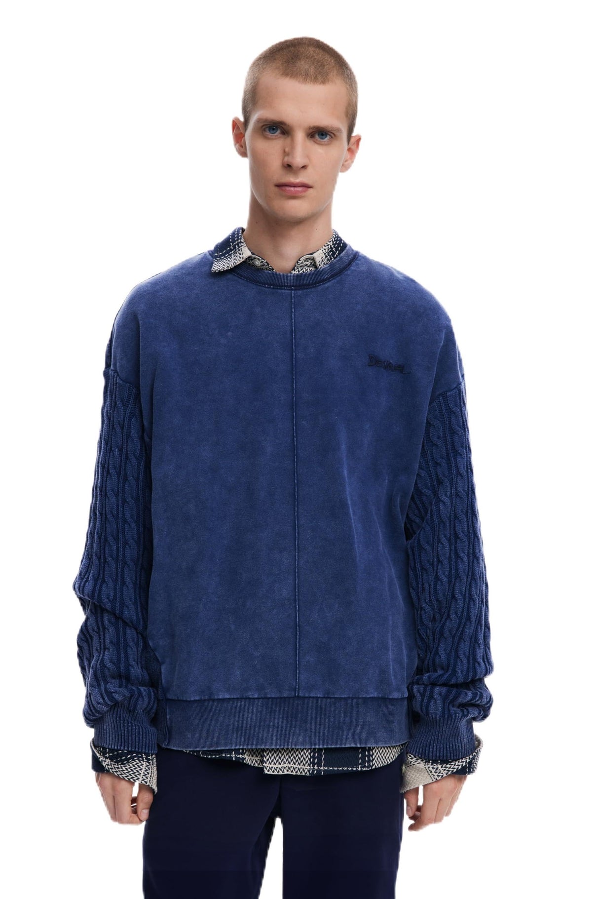 Desigual Sweat_Ontario, 5000 Navy, L