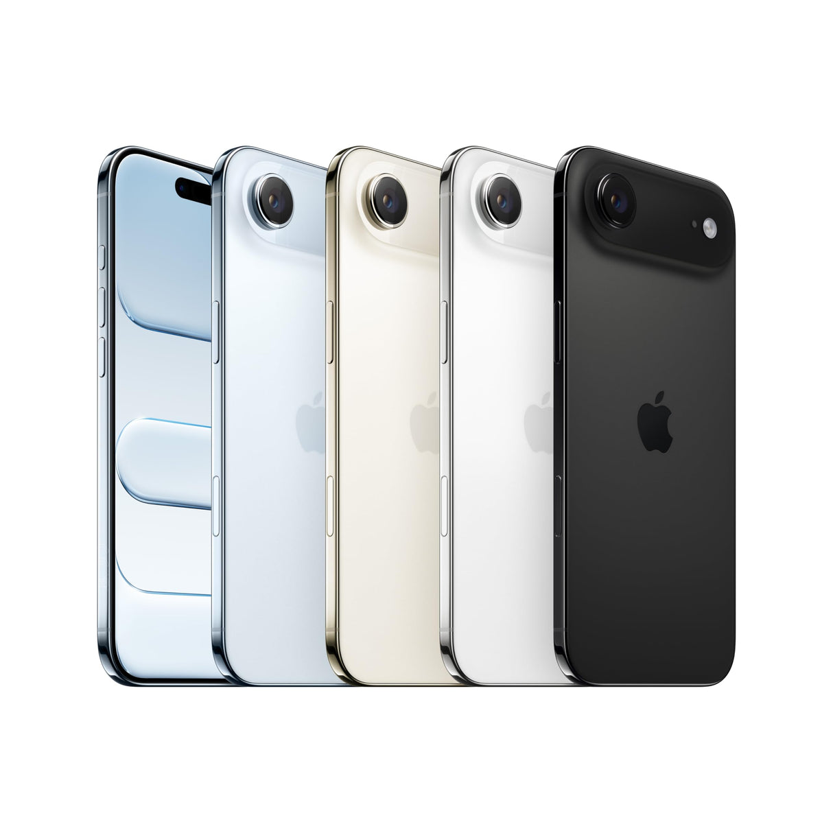 iPhone Air de 256 GB: El iPhone más Fino jamás Creado, Pantalla de 6,5 Pulgadas con Promotion hasta 120 Hz, Chip A19 Pro, cámara Frontal Center Stage, autonomía para el día Entero; Blanco Nube