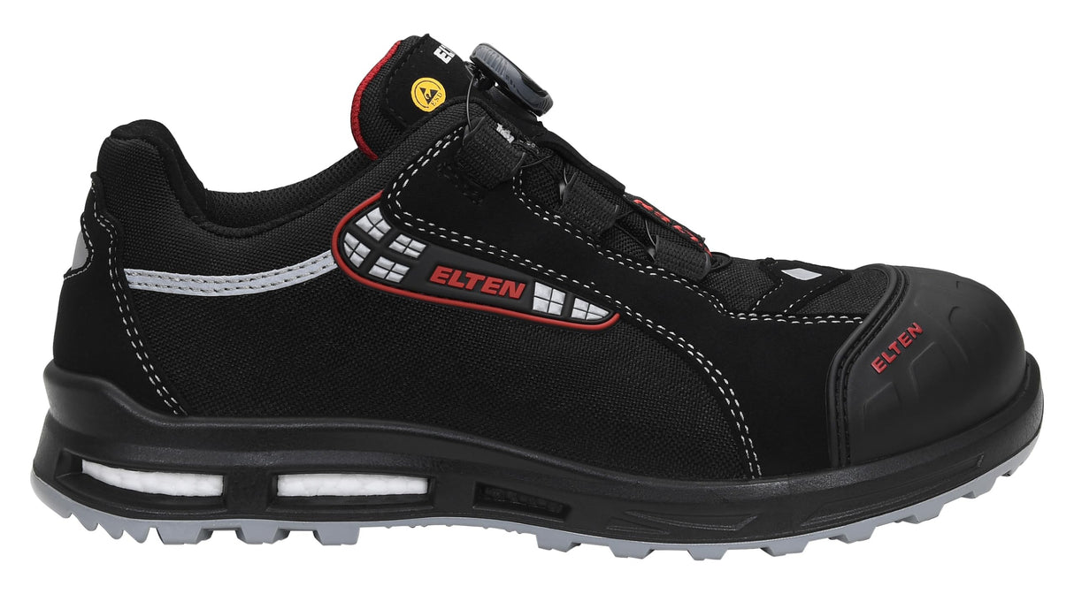 ELTEN SENEX XXT Pro Boa ESD S3S, Zapatos de Seguridad para Hombre, Ligero, Puntera de plástico, Material Superior: Textil, Forro Interior: Textil (Transpirable), Talla 43